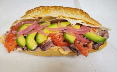tonys-beef-morita-sandwich The beef morita sandwich at Tony's Deli on Palisade